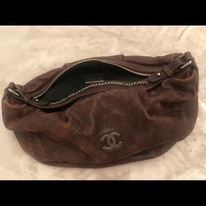 CHANEL Outdoor Ligne Hobo Bag